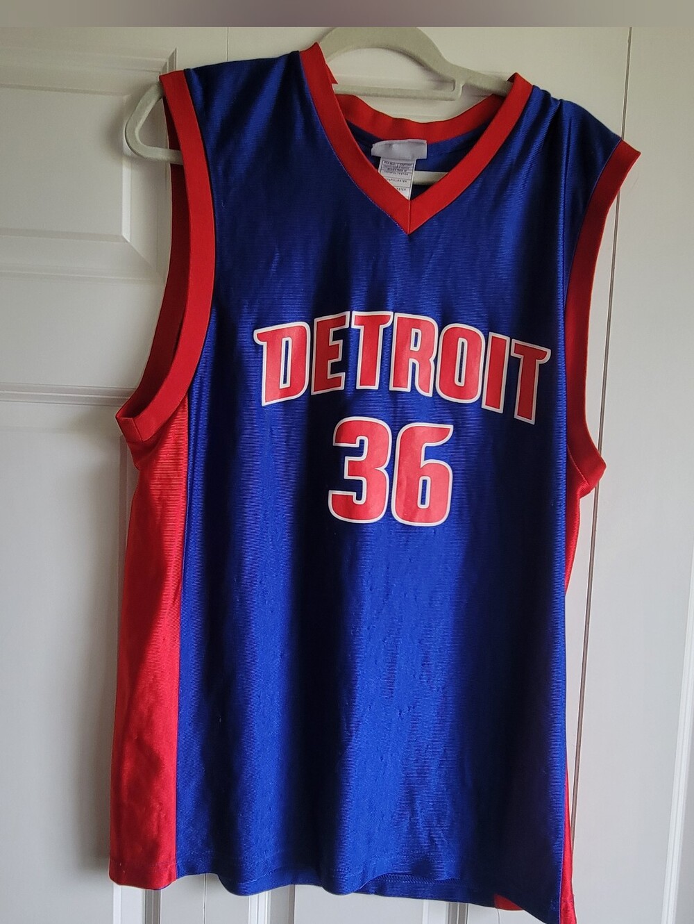 NBA Detroit Pistons Rasheed Wallace #36  Jersey Size Medium